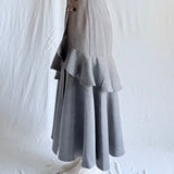 ビットラッフルスリットスカート