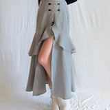 ビットラッフルスリットスカート