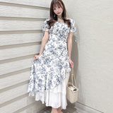 【SALE】イレヘムロングワンピース