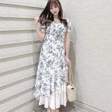 【SALE】イレヘムロングワンピース