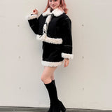 【予約商品12月中旬発送】リボンムートンジャケットSET