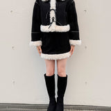 【予約商品12月中旬発送】リボンムートンジャケットSET