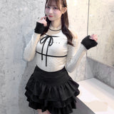 【10月9日(金)発売スタート】レイヤード風配色ニット