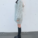 【予約商品12月中旬発送】バックリボンダーリンニット