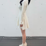 【予約商品 12月中旬発送】チェーンカラーZIPニットワンピース