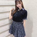 ダブルカラーニット