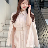 ケーププリーツシャツ