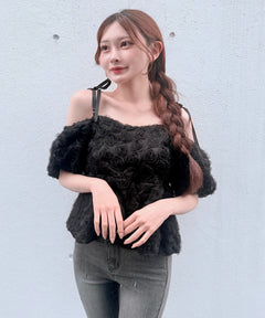 【SALE】3wayローズペプラムチュニック