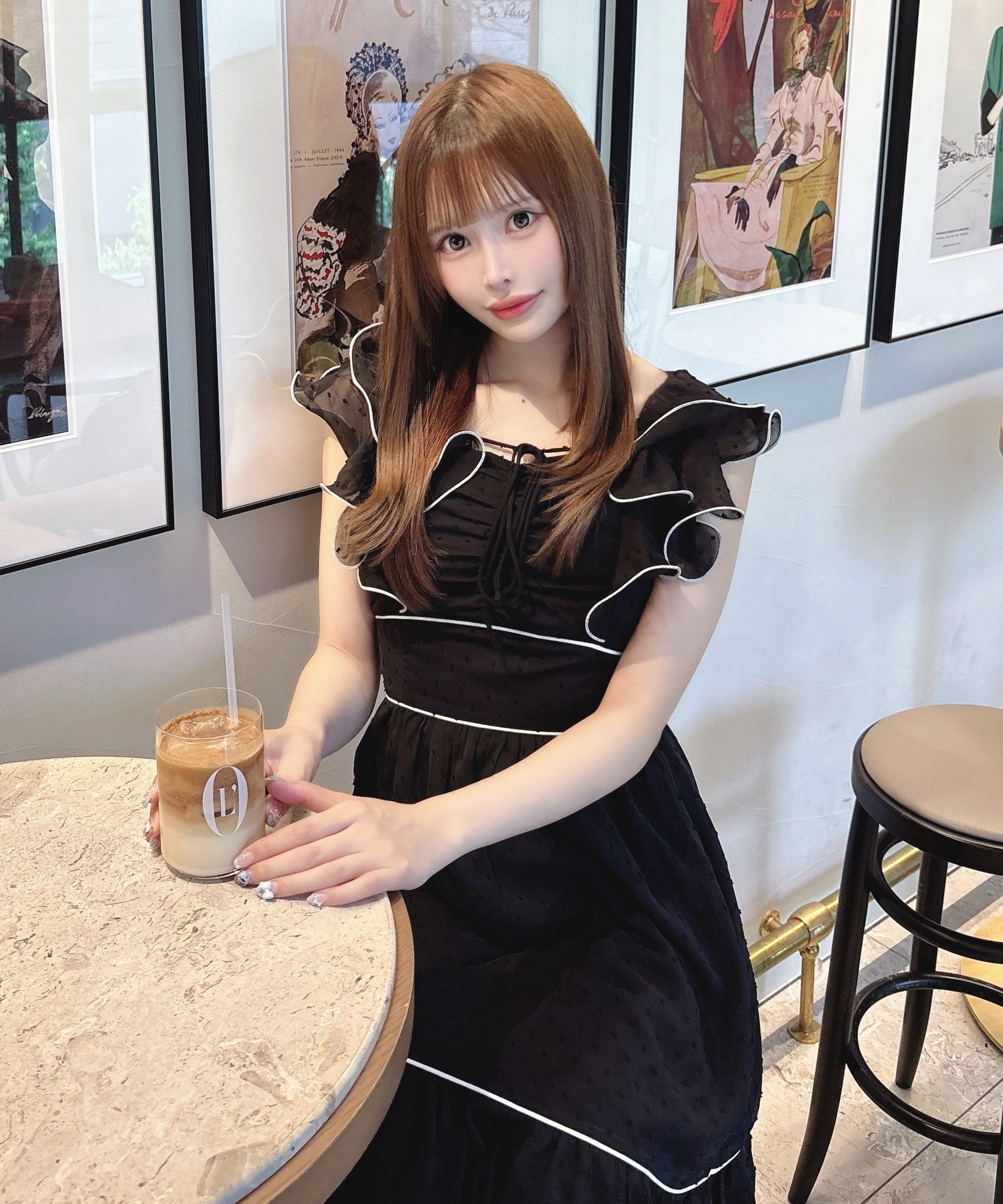 【6/19（金）発売スタート】フリルスリーブワンピース