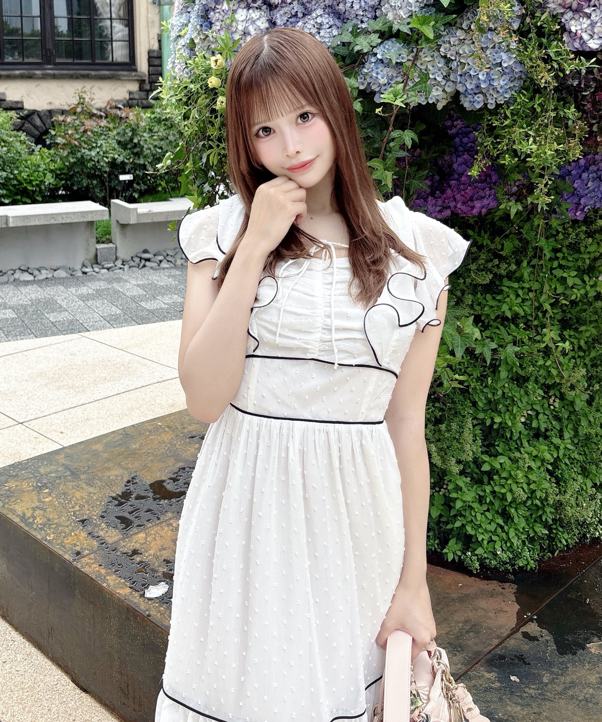 【6/19（金）発売スタート】フリルスリーブワンピース