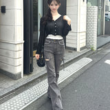 【6/5(金)発売スタート】レース付きサイドスリットデニム