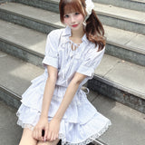 【SALE】ティアードシャツワンピース