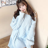 【9月4日(金)発売スタート】ワンショルリボンニットワンピース