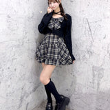 【予約商品11月上旬お届け】リボンアンサンブルワンピース(フェザーボレロver.)