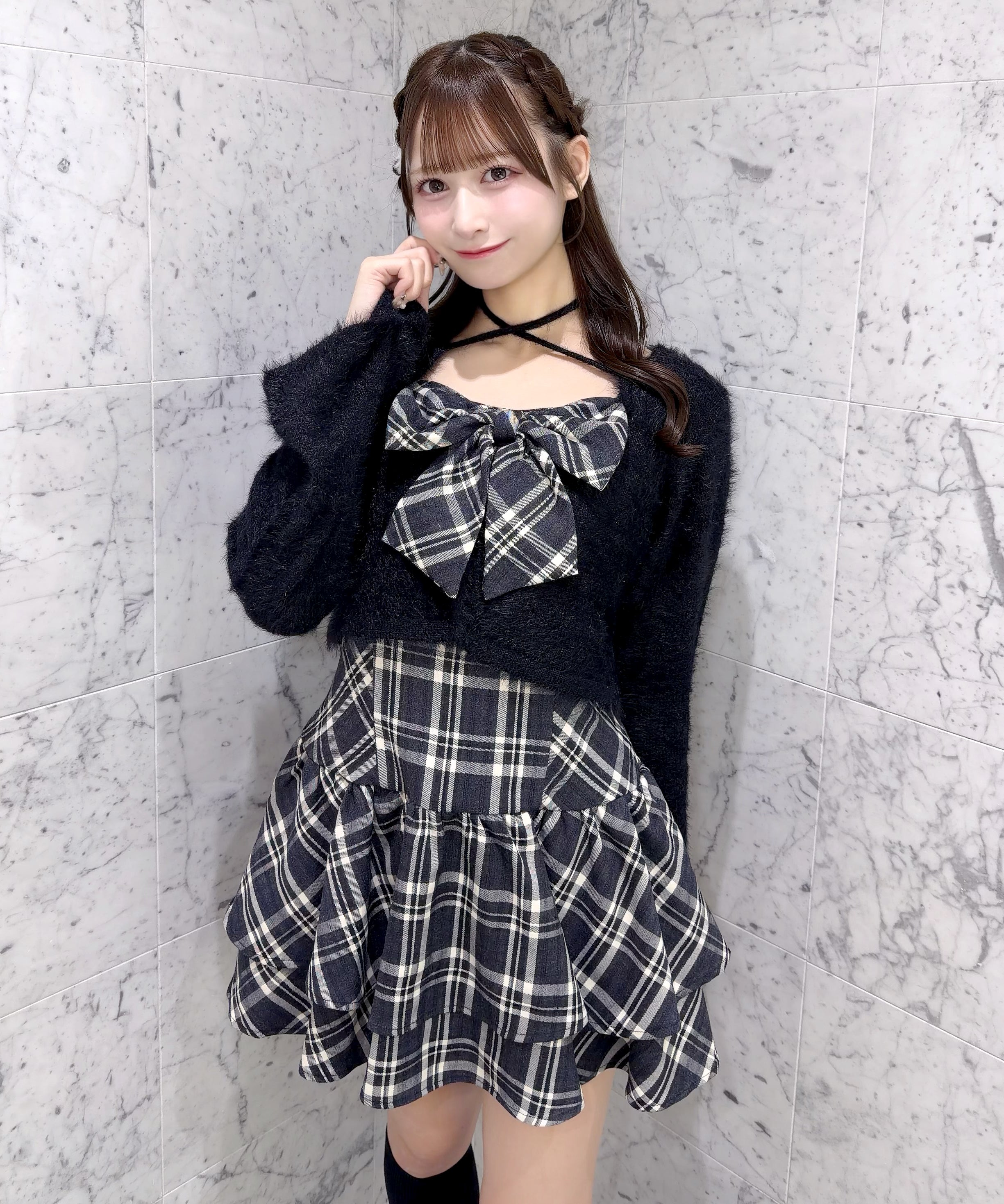 【店舗完売品】one way 2wayワンピース 黒ドット ONE PIECE – PARK by one way（パークバイワンウェイ）