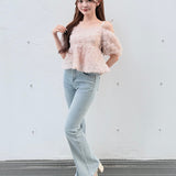 【予約商品 5月上旬発送】3wayローズペプラムチュニック