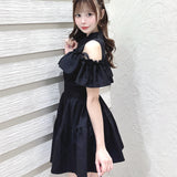 【7月17日(金)発売スタート】オフショルティアードワンピース
