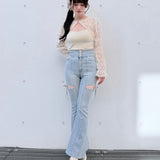 フェザーボレロアンサンブルトップス