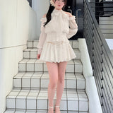 【予約商品 4月上旬発送】アメスリリボンフリルブラウス