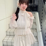 【予約商品 4月上旬発送】アメスリリボンフリルブラウス