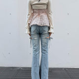 【一部予約商品】ローズペプラムキャミ