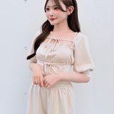 【予約商品5月中旬お届け】スエットベアキャミボレロセット