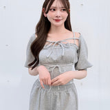 【予約商品5月中旬お届け】スエットベアキャミボレロセット