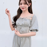 【予約商品5月中旬お届け】スエットベアキャミボレロセット