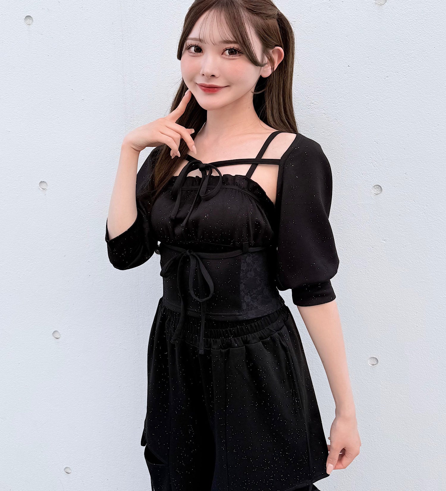 【予約商品5月中旬お届け】スエットベアキャミボレロセット