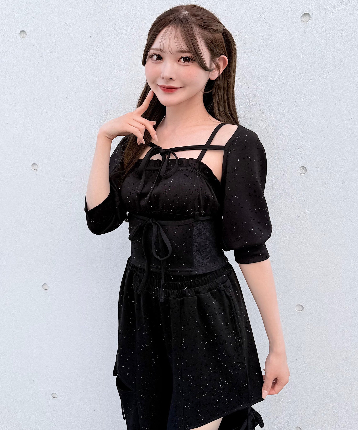 【一部予約商品6月上旬お届け】スエットベアキャミボレロセット