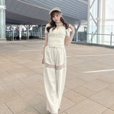 【SET UP対応♡】レースパーカートップス