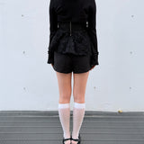 【一部予約商品】ローズペプラムキャミ