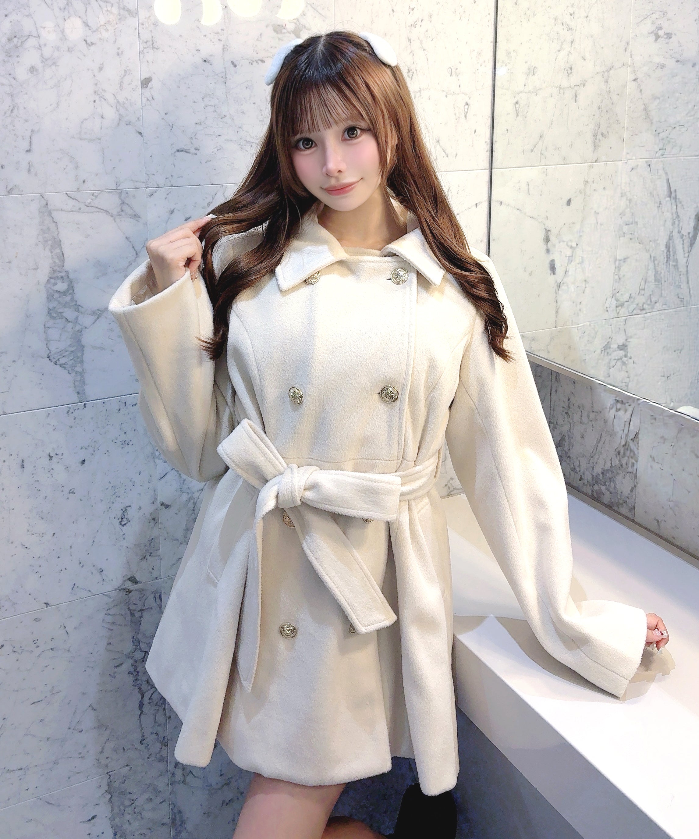 10月9日(金)発売スタート】ケープ付きコート – PARK by one way
