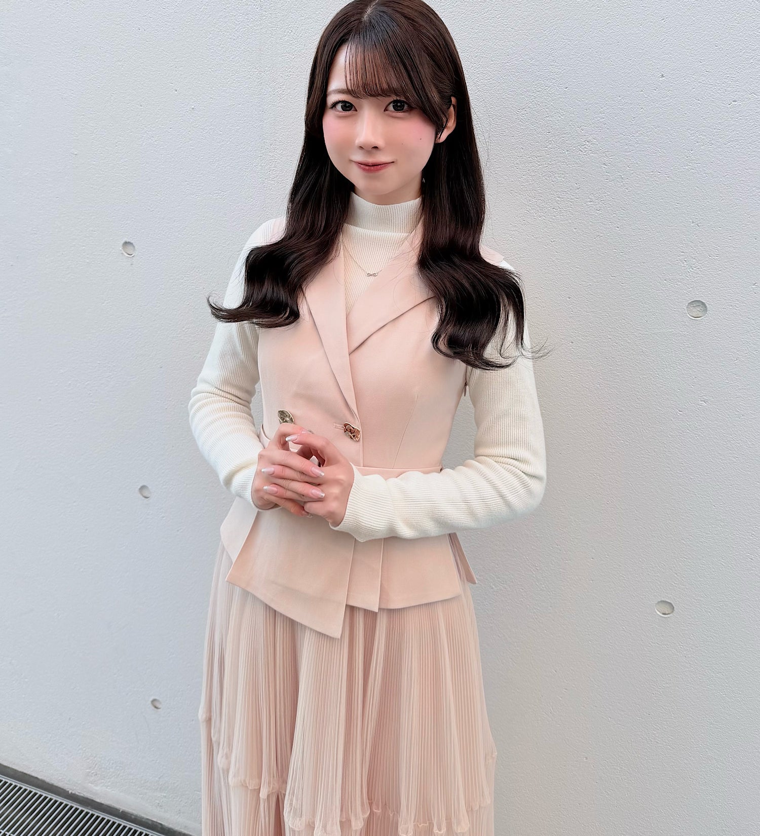 テーラードジレドッキングワンピース