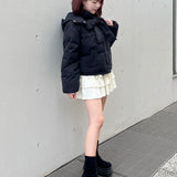 ボウタイダウンジャケット