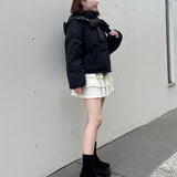 ボウタイダウンジャケット