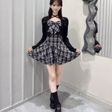 【SNSで大人気♡】リボンアンサンブルワンピース
