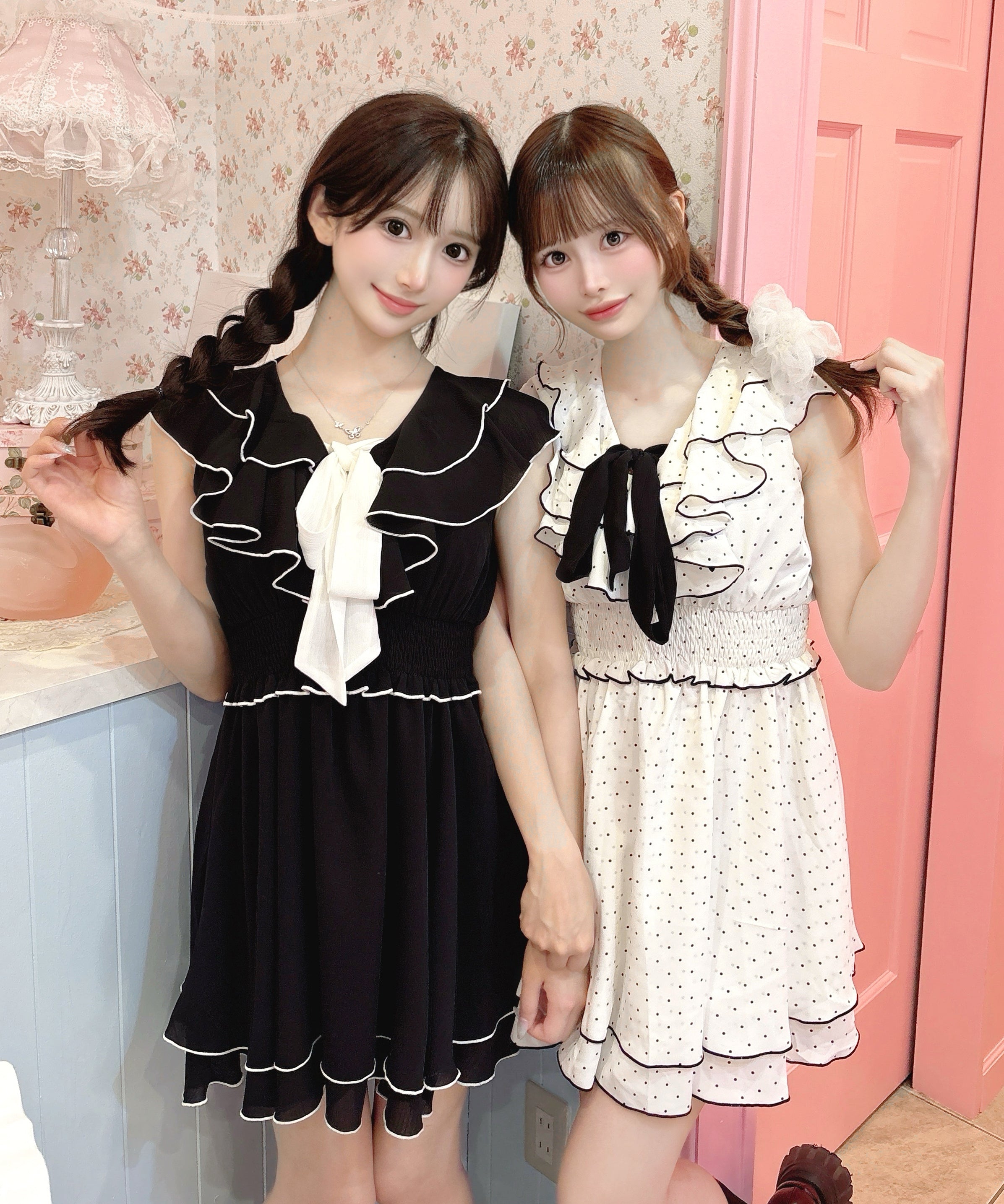 【6/12(金)発売スタート】ラッフルリボンミニワンピース