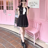 【6/12(金)発売スタート】ラッフルリボンミニワンピース
