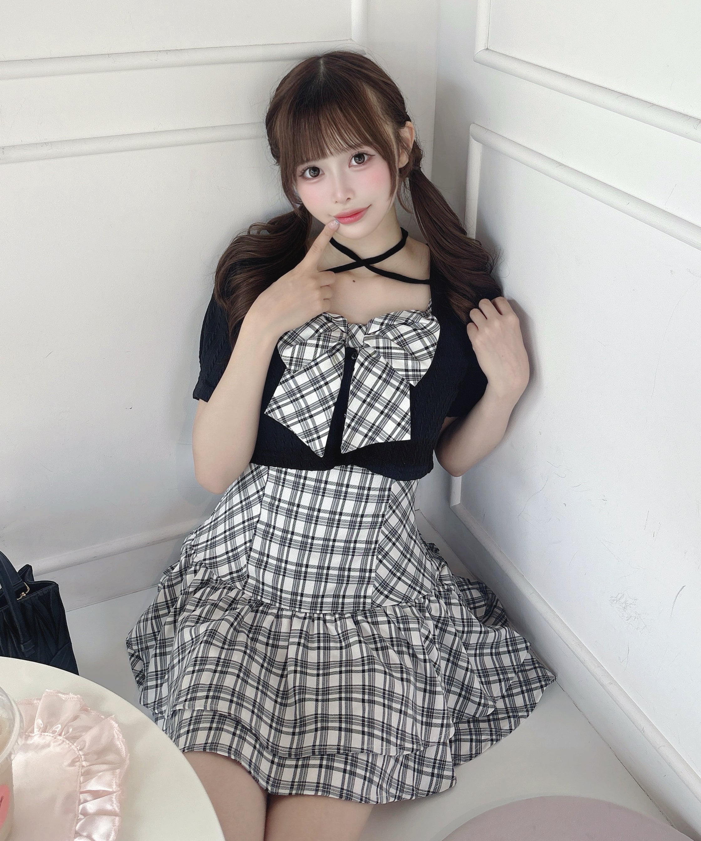 one way 半袖リボンアンサンブルワンピース 6/12(金)新色発売スタート】半袖リボンアンサンブルワンピース – PARK