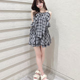 【今から秋まで着れる♡】リボンペプラムワンピース