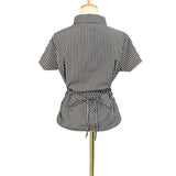 【SPECIAL PRICE】フリルチェックシャツ