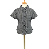 【SPECIAL PRICE】フリルチェックシャツ
