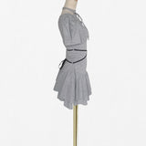 【SALE】カットフリルミニワンピース
