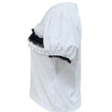 レースフリルTシャツ